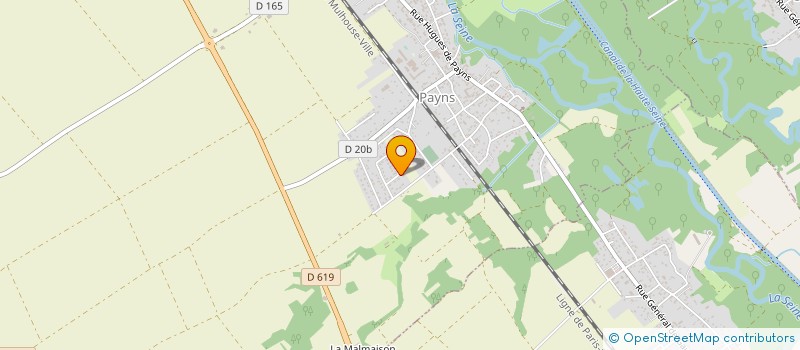 localisation de l'entreprise CONFORMITEC à PAYNS