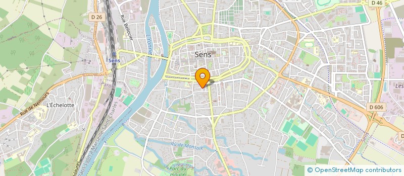 localisation de l'entreprise CONFORPLUS  SENS