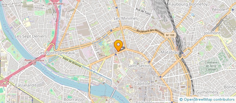 localisation de l'entreprise CONFORT 2000 à TOULOUSE