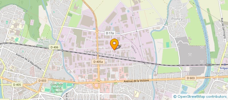 localisation de l'entreprise CONFORT 9 à MAREUIL-LES-MEAUX