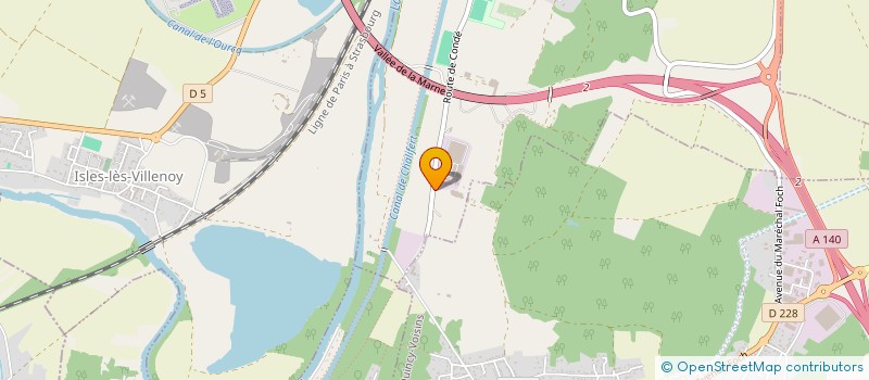 localisation de l'entreprise CONFORT 9 à MAREUIL-LES-MEAUX