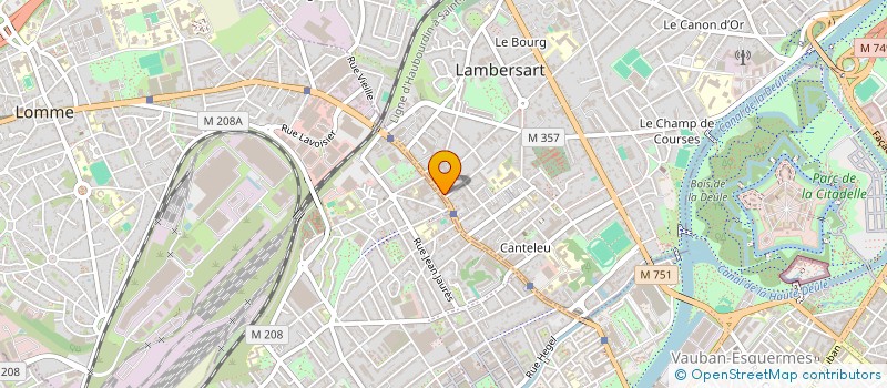 localisation de l'entreprise CONFORT AUDITION LBT à LAMBERSART