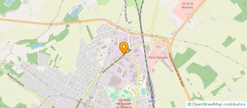 localisation de l'entreprise CONFORT AUTO 45 à GIEN