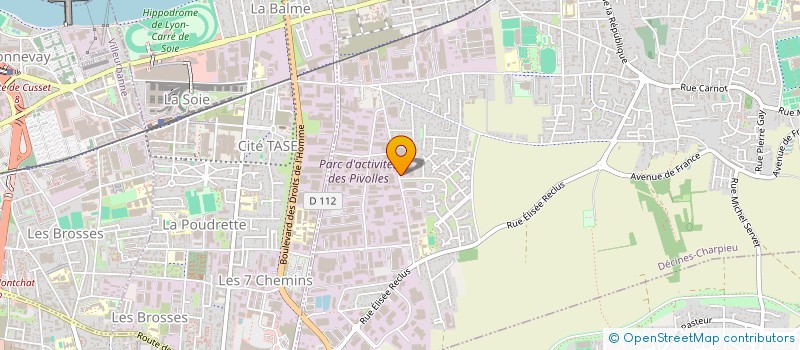 localisation de l'entreprise CONFORT AUTO  GENAS