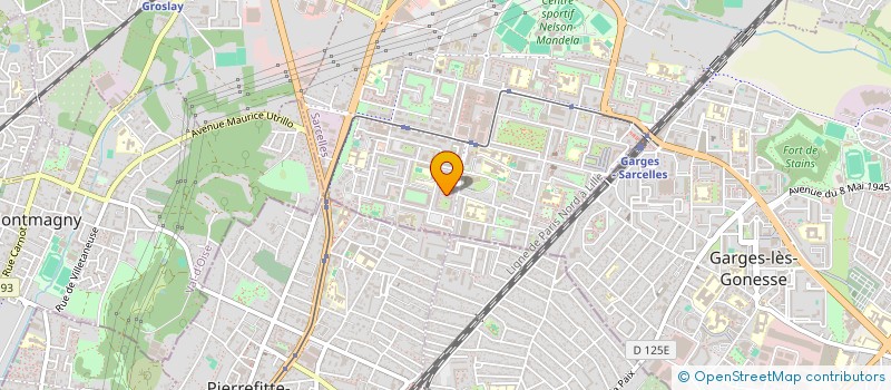 localisation de l'entreprise CONFORT BATIMENT à SARCELLES