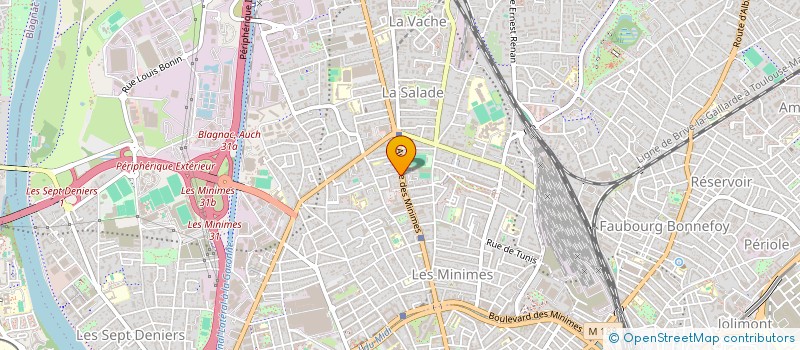 localisation de l'entreprise CONFORT BATIMENT MULTI SERVICES à TOULOUSE