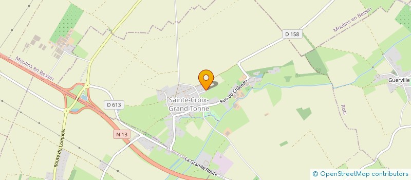 localisation de l'entreprise CONFORT & BOIS NORMANDIE  DEMOUVILLE