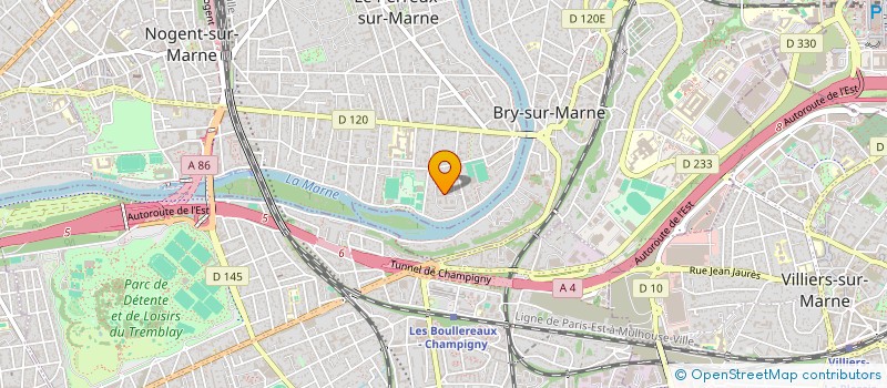 localisation de l'entreprise CONFORT CARS  LE PERREUX-SUR-MARNE