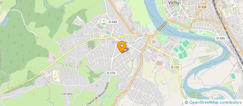 localisation de l'entreprise CONFORT CLIM PISCINE à BELLERIVE-SUR-ALLIER