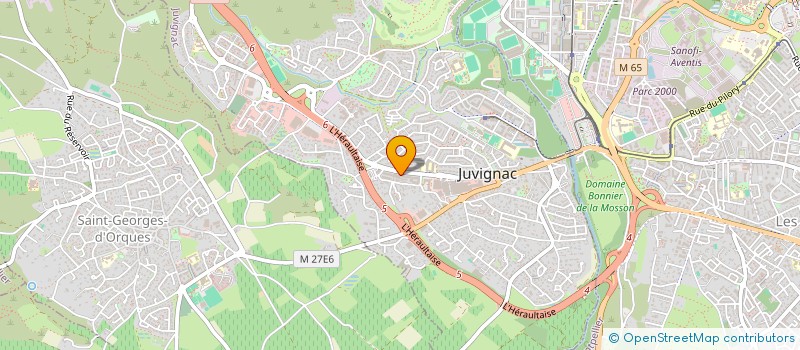 localisation de l'entreprise CONFORT CONCEPT à JUVIGNAC
