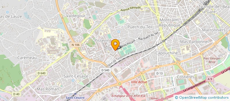 localisation de l'entreprise CONFORT CONSEIL LANGUEDOC ROUSSILLON à NIMES