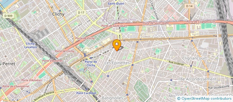 localisation de l'entreprise CONFORT CUISINE à PARIS