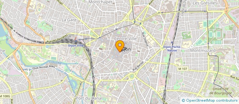 localisation de l'entreprise CONFORT DE L'HABITAT à DIJON
