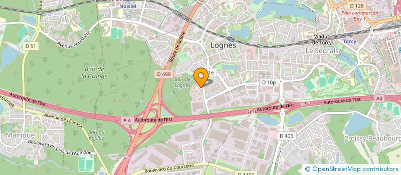 localisation de l'entreprise CONFORT DE L'HABITAT FRANCAIS  LOGNES