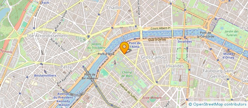 localisation de l'entreprise CONFORT DECOR à PARIS