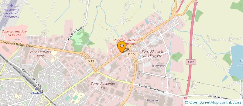 localisation de l'entreprise CONFORT DISCOUNT à CHOLET