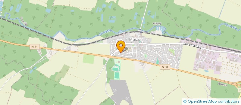 localisation de l'entreprise CONFORT DOMO FRANCE  CHALONS-SUR-VESLE