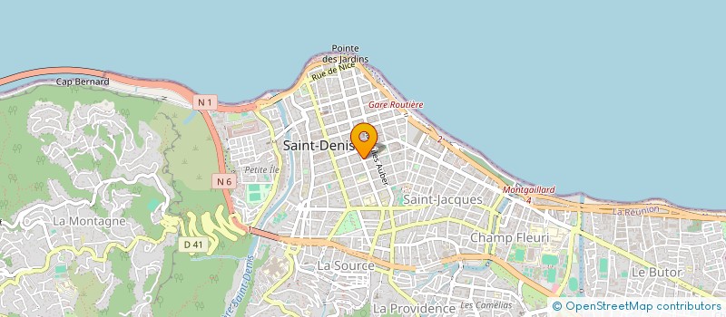localisation de l'entreprise CONFORT DREAM à SAINT-DENIS