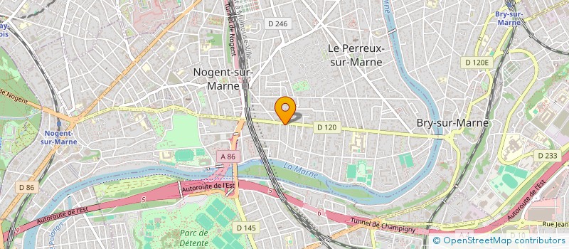 localisation de l'entreprise CONFORT ECO PAC à LE PERREUX-SUR-MARNE