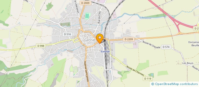 localisation de l'entreprise CONFORT + ELEC à GANNAT