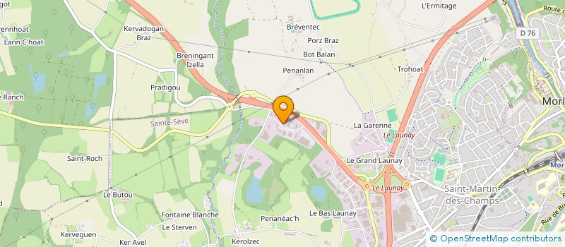 localisation de l'entreprise CONFORT ENERGIES DE LA BAIE  SAINT-MARTIN-DES-CHAMPS