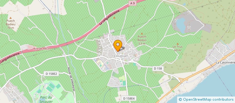 localisation de l'entreprise CONFORT EPC 34  LOUPIAN