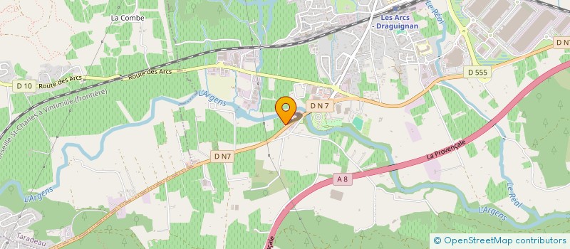 localisation de l'entreprise CONFORT EQUIPEMENT MAISON-CEM COTE AZUR  LES ARCS