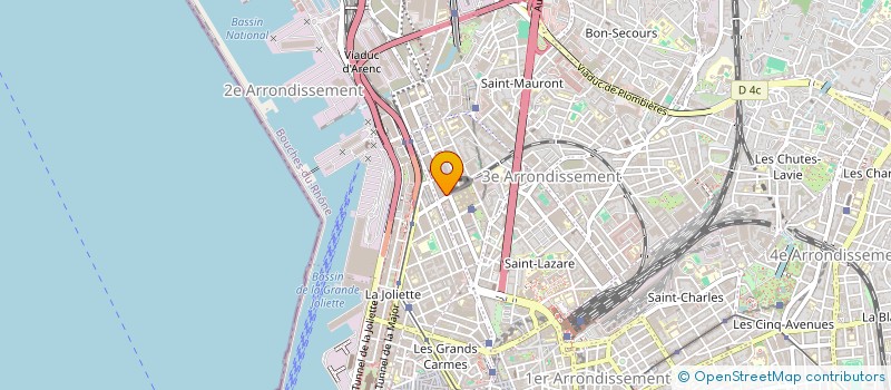 localisation de l'entreprise CONFORT ET LITERIE à MARSEILLE