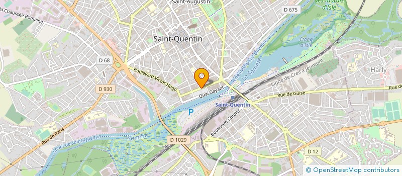 localisation de l'entreprise CONFORT ET PROTECTION DE L'HABITAT à SAINT-QUENTIN