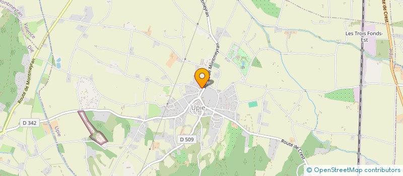 localisation de l'entreprise CONFORT ET SERVICES  UPIE