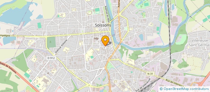 localisation de l'entreprise CONFORT ET TRADITION à SOISSONS
