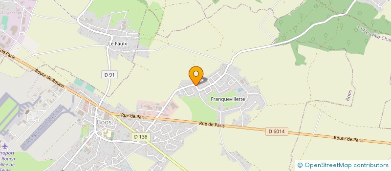 localisation de l'entreprise CONFORT FAMILIAL DE NORMANDIE à BOOS