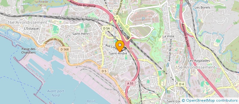 localisation de l'entreprise CONFORT FILM  MARSEILLE