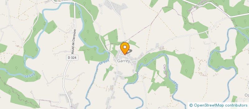 localisation de l'entreprise CONFORT & FLAMME  GARREY