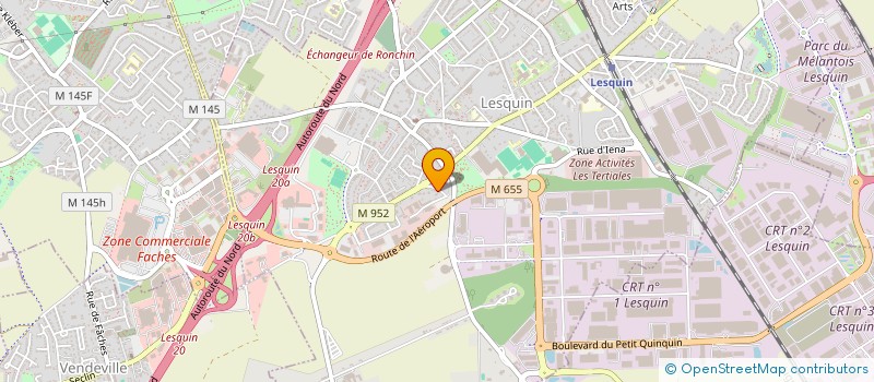 localisation de l'entreprise CONFORT GAZ 2000 C.P.S.T à LESQUIN
