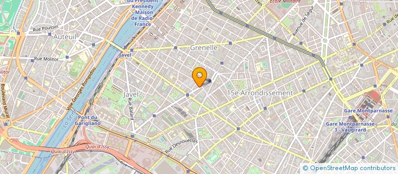 localisation de l'entreprise CONFORT GAZ à PARIS