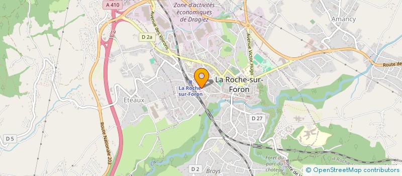 localisation de l'entreprise CONFORT HABITAT  SAINT-PIERRE-EN-FAUCIGNY