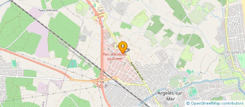 localisation de l'entreprise CONFORT HABITAT  ARGELES-SUR-MER