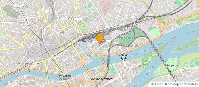 localisation de l'entreprise CONFORT HABITAT à NANTES
