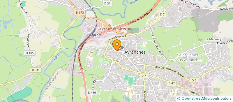 localisation de l'entreprise CONFORT HOME DU TREGOR à AVRANCHES