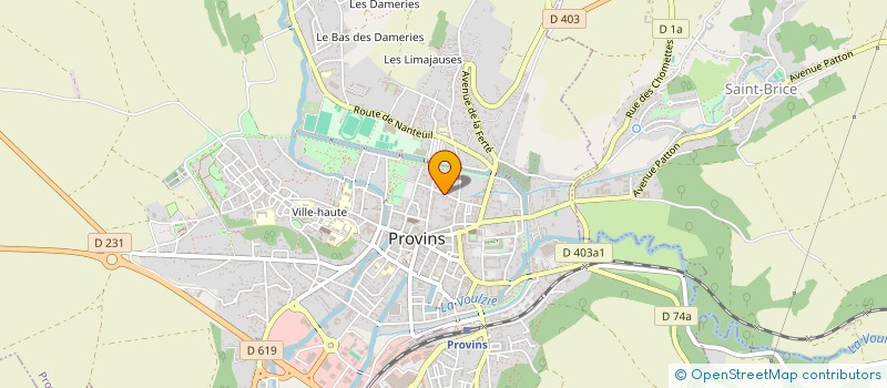 localisation de l'entreprise CONFORT IMMO 77 à PROVINS