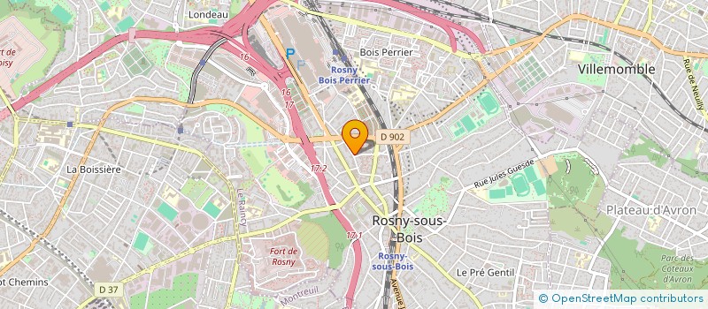 localisation de l'entreprise CONFORT INTERIEUR à SUCY-EN-BRIE