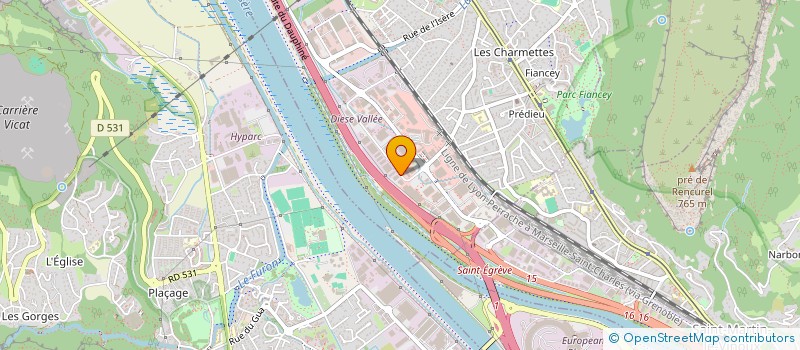 localisation de l'entreprise CONFORT INVESTISSEMENTS  SAINT-EGREVE