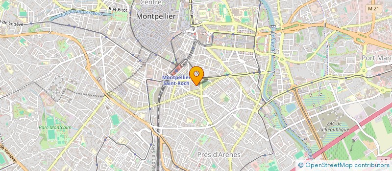 localisation de l'entreprise CONFORT ISOLATION SERVICE à MONTPELLIER