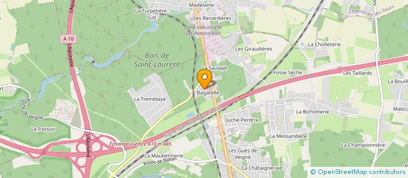 localisation de l'entreprise CONFORT LOISIRS à VEIGNE