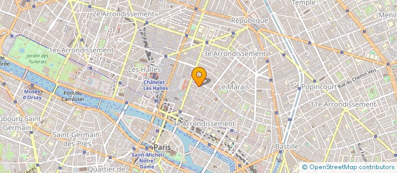 localisation de l'entreprise CONFORT LOISIRS EVEIL à PARIS