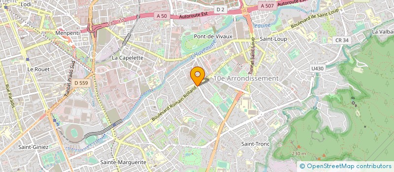 localisation de l'entreprise CONFORT MEDICAL à MARSEILLE