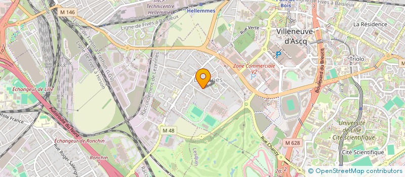 localisation de l'entreprise CONFORT MEDICAL STEENKISTE  LEZENNES