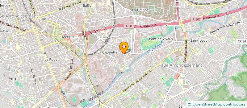 localisation de l'entreprise CONFORT MEDITERRANEEN à MARSEILLE