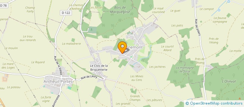 localisation de l'entreprise CONFORT MENAGER à VIGNEMONT